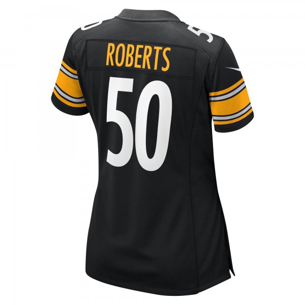 Women's Pittsburgh Steelers Elandon Roberts Nike  Black  Game Jersey