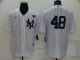 Men's Nike New York Yankees #48 Anthony Rizzo White Cool Base MLB Stitched Jersey