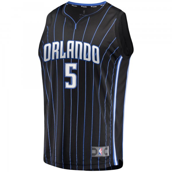 Youth Orlando Magic Paolo Banchero Fanatics Black Fast Break Player Jersey - Icon Edition