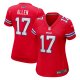 Women's Buffalo Bills Josh Allen Nike Red Player Jersey