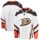 Men's Anaheim Ducks Fanatics White Breakaway Away Jersey