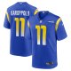 Men's Los Angeles Rams Jimmy Garoppolo Nike  Royal  Game Jersey