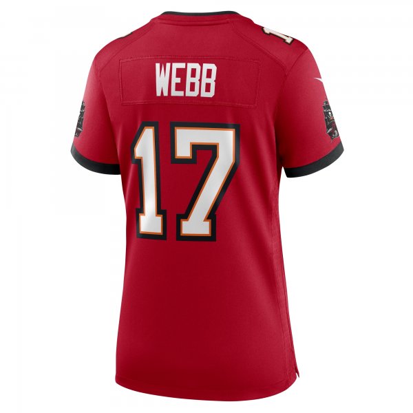 Women's Tampa Bay Buccaneers Raleigh Webb Nike  Red  Game Jersey