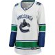 Women's Vancouver Canucks Fanatics White Away Breakaway Jersey