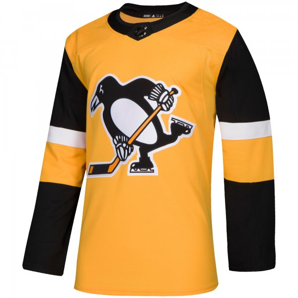 Men's Pittsburgh Penguins adidas Gold Alternate Jersey