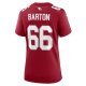 Women's Arizona Cardinals Jackson Barton Nike  Cardinal Team Game Jersey