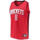 Men's Houston Rockets Jae'Sean Tate Fanatics Red Fast Break Replica Jersey - Icon Edition