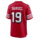 Men's San Francisco 49ers Deebo Samuel Nike Scarlet Alternate Game Jersey