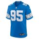 Men's Detroit Lions Mathieu Betts Nike  Blue Game Jersey