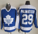 Toronto Maple Leafs #29 Mike Palmateer Blue/White CCM Throwback Stitched NHL Jersey