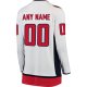 Women's Washington Capitals Fanatics White Away Breakaway Custom Jersey