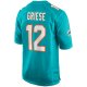 Men's Miami Dolphins Bob Griese Nike Aqua Game Retired Player Jersey