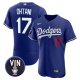 Men's Los Angeles Dodgers #17 Shohei Ohtani Flexbase Nike Royal Blue Jersey