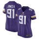 Women's Minnesota Vikings Patrick Jones II Nike Purple Game Player Jersey