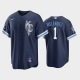 Youth Kansas City Royals #1 MJ Melendez 2022 City Connect MLB Navy Jersey