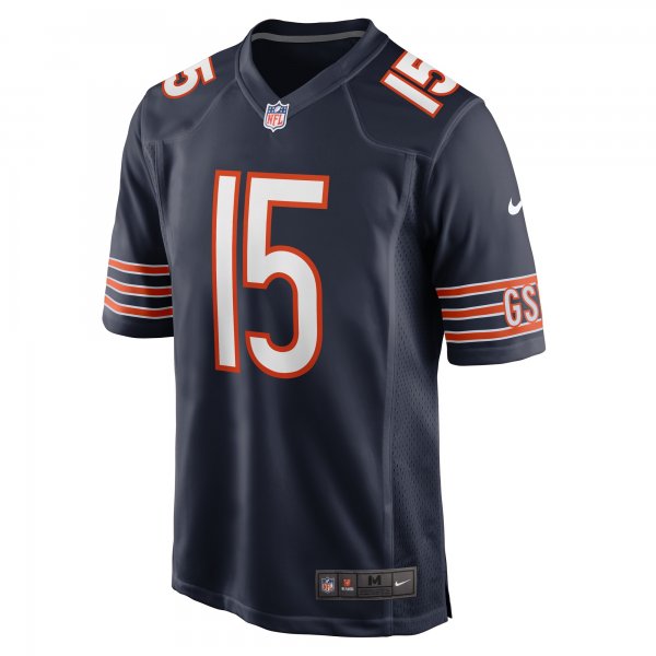 Men's Chicago Bears Rome Odunze Nike Navy 2024 NFL Draft First Round Pick Player Game Jersey