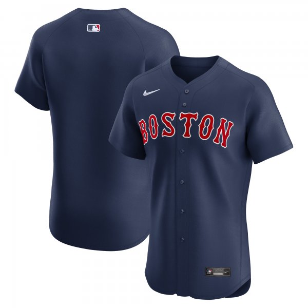 Men's Boston Red Sox Nike Navy Alternate Elite Jersey