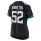 Women's Jacksonville Jaguars DaVon Hamilton Nike Black Game Jersey