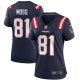 Women's New England Patriots Randy Moss Nike Navy Game Retired Player Jersey