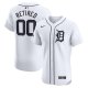 Men's Detroit Tigers Nike White Home Elite Pick-A-Player Retired Roster Patch Jersey