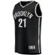 Youth Brooklyn Nets Noah Clowney Fanatics Black  Fast Break Replica Jersey - Icon Edition