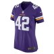 Women's Minnesota Vikings Andrew DePaola Nike Purple Game Jersey