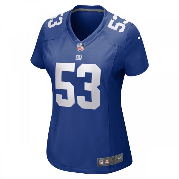 Women's New York Giants Oshane Ximines Nike Royal Game Jersey