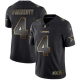 Men's Nike Dallas Cowboys #4 Dak Prescott Black Gold Vapor Untouchable Limited NFL Jersey