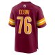 Men's Washington Commanders Sam Cosmi Nike  Burgundy  Game Jersey