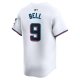 Men's Miami Marlins Josh Bell Nike White Home Limited Player Jersey