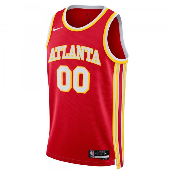 Unisex Atlanta Hawks Nike Red Swingman Custom Jersey - Icon Edition