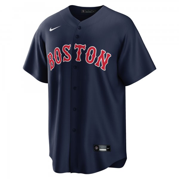 Men's Boston Red Sox Nike Navy Alternate Replica Team Jersey