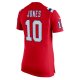 Women's New England Patriots Mac Jones Nike Red Game Alternate Jersey