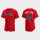 Custom Atlanta Braves 2021 World Series MLB Flexbase Jersey - Red