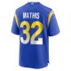 Men's Los Angeles Rams Ochaun Mathis Nike Royal Home Game Jersey