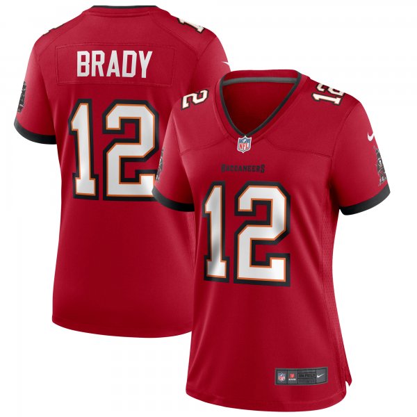 Women's Tampa Bay Buccaneers Tom Brady Nike Red Game Jersey