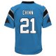 Youth Carolina Panthers Jeremy Chinn Nike Blue Game Jersey