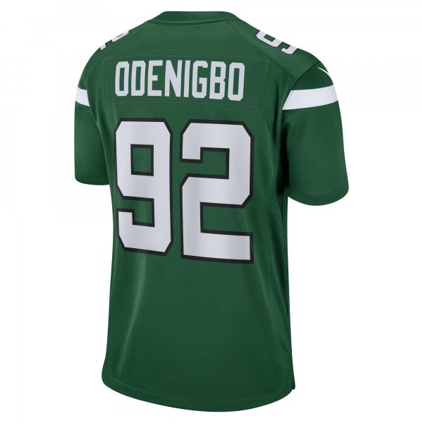 Men's New York Jets Ifeadi Odenigbo Nike Gotham Green  Game Jersey