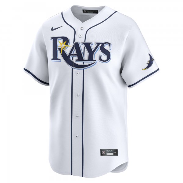 Men's Tampa Bay Rays Nike White Home Limited Jersey