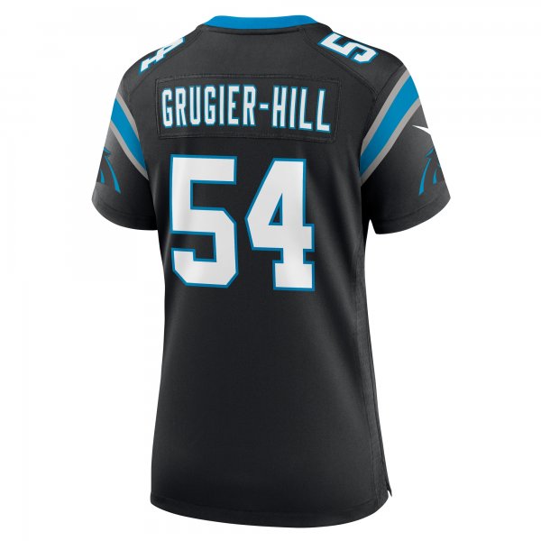 Women's Carolina Panthers Kamu Grugier-Hill Nike Black Game Jersey