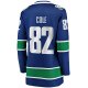 Women's Vancouver Canucks Ian Cole Fanatics Blue Home Breakaway Player Jersey