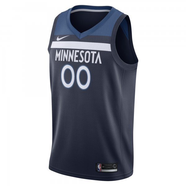 Men's Minnesota Timberwolves Nike Navy Swingman Custom Jersey - Icon Edition