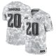 Men's Philadelphia Eagles #20 Brian Dawkins Nike Arctic Camo 2024 Salute to Service Retired Player Limited Jersey