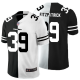 Men's Nike NFL Pittsburgh Steelers #39 Minkah Fitzpatrick Black White Peaceful Coexisting Split 2020 Vapor Untouchable Stitched Limited Jersey