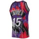 Men's Toronto Raptors Vince Carter Mitchell & Ness Purple Hardwood Classics 1998/99 Hyper Hoops Swingman Jersey