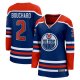 Women's Edmonton Oilers Evan Bouchard Fanatics Royal Home Breakaway Player Jersey