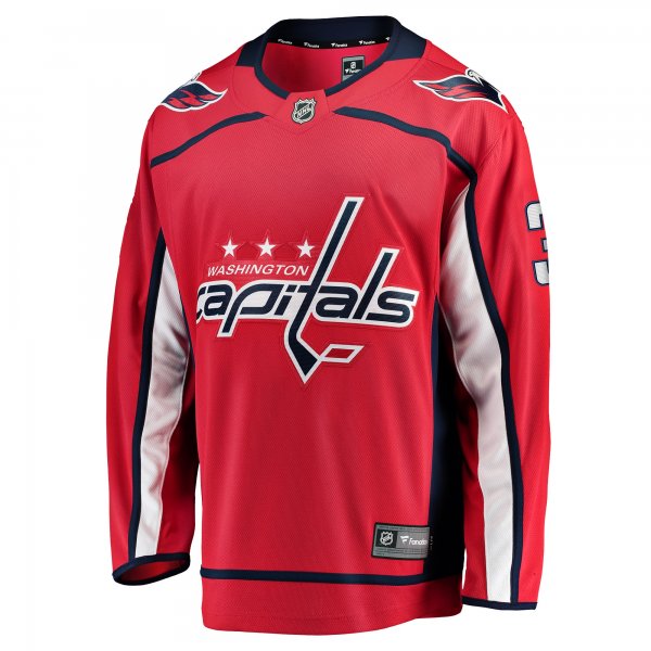 Men's Washington Capitals Nick Jensen Fanatics Red Replica Player Jersey