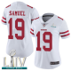 San Francisco 49ers #19 Deebo Samuel White Super Bowl LIV Bound Women's Stitched NFL Vapor Untouchable Limited Jersey