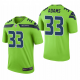 Seahawks Jamal Adams #33 Green Color Rush Legend Jersey