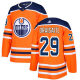 Adidas Edmonton Oilers #29 Leon Draisaitl Orange Home Stitched Youth NHL Jersey